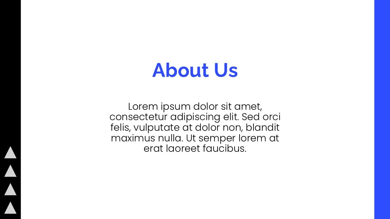 Blue Minimalist Business PowerPoint Template 5