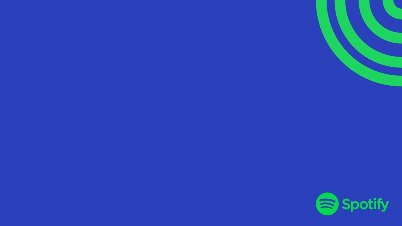 Blue Spotify PowerPoint Template 2