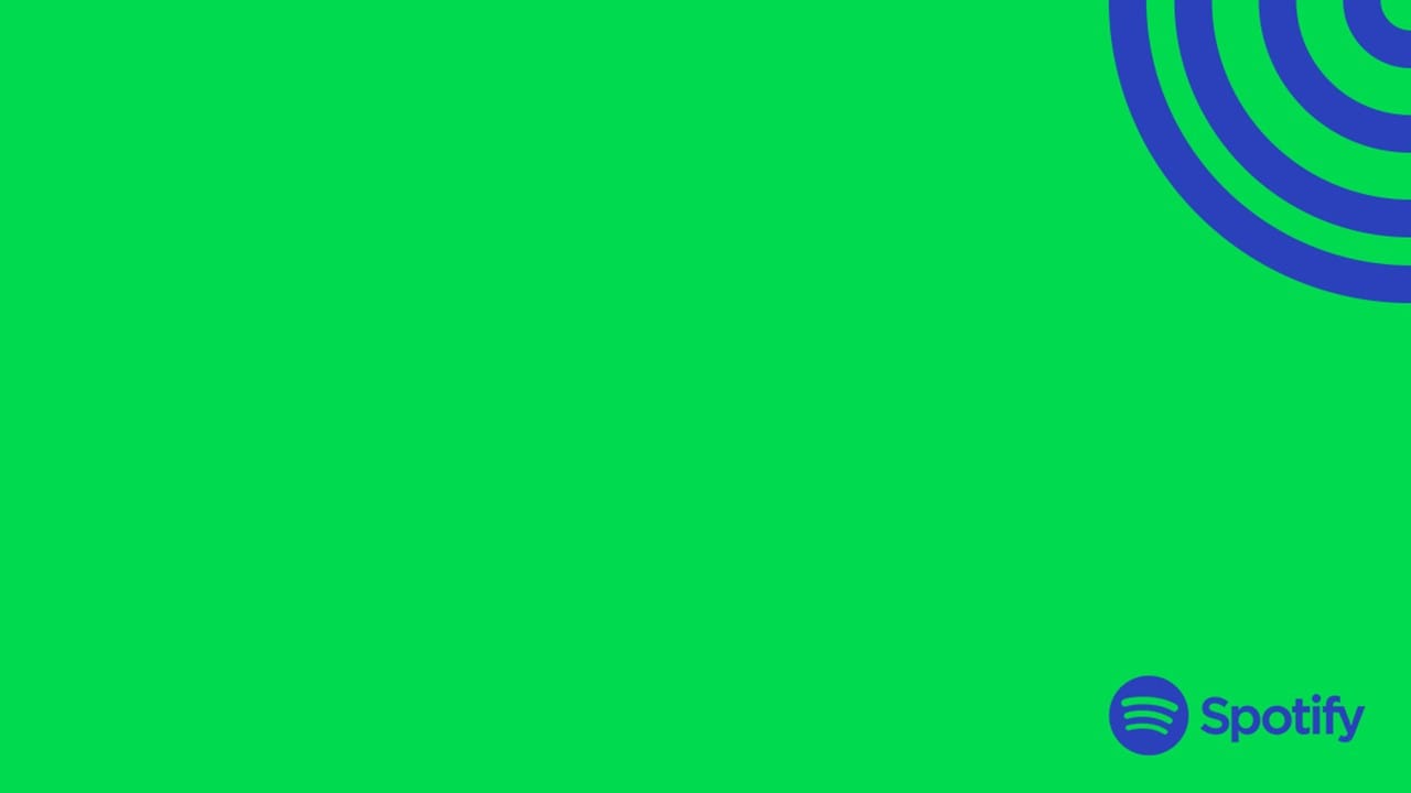 Blue Spotify PowerPoint Template 3