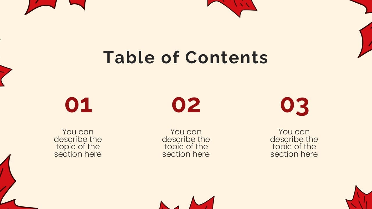 Canadian History PowerPoint Template 2