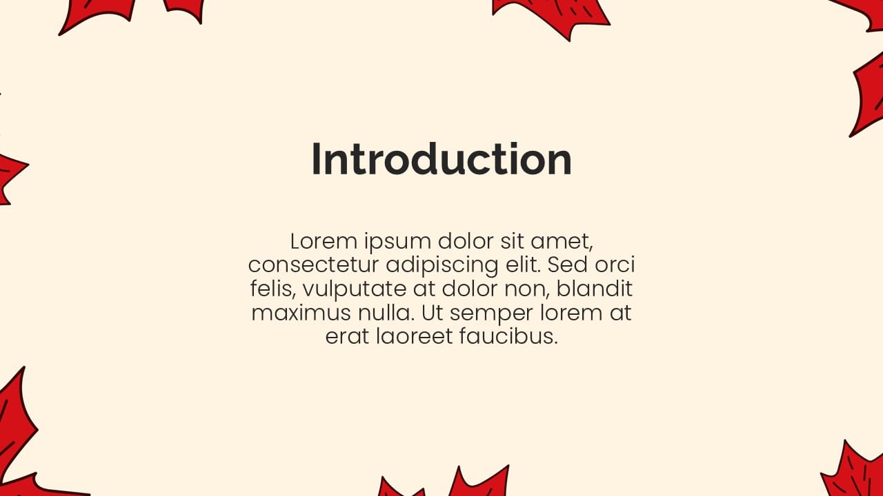 Canadian History PowerPoint Template 4