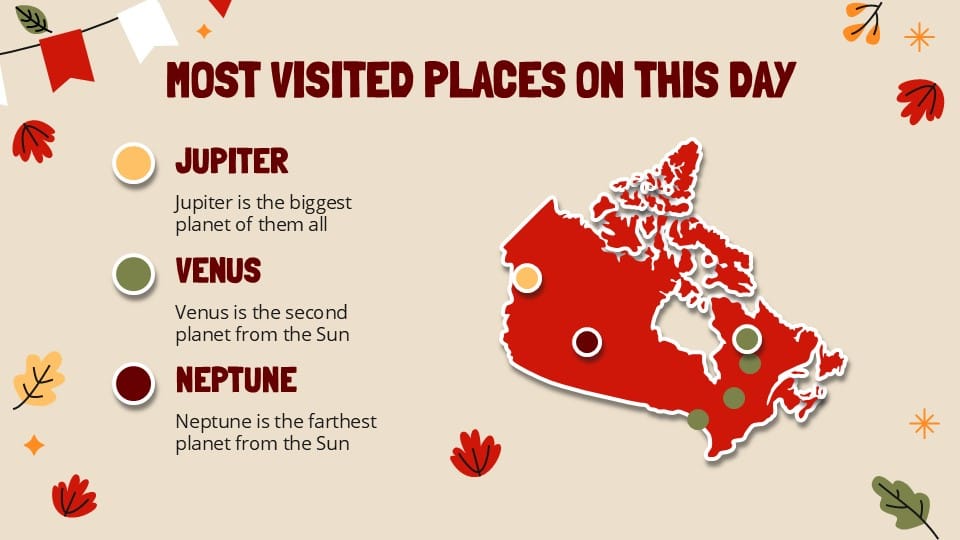 Canadian Thanksgiving Day PowerPoint Template 12