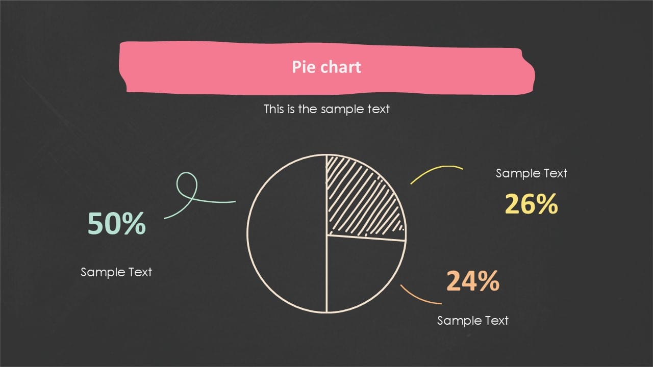 Chalkboard Math Lesson PowerPoint Template 9