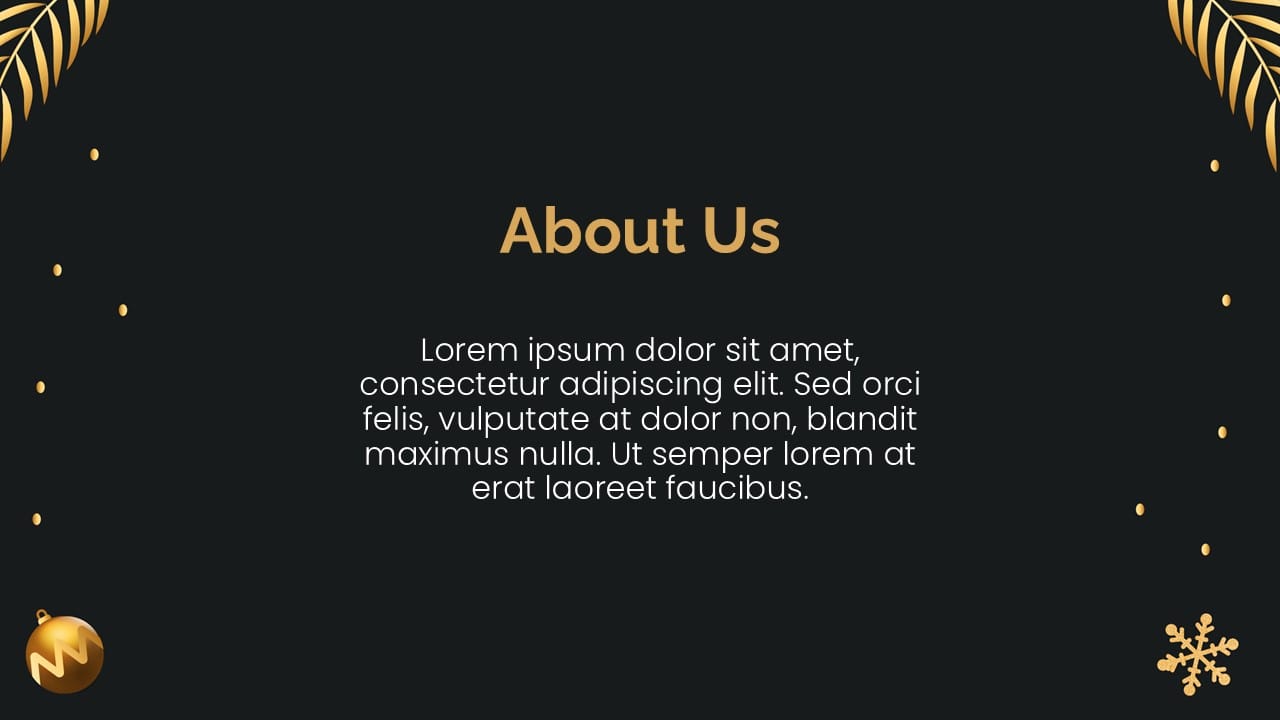 Christmas Eve PowerPoint Template 5