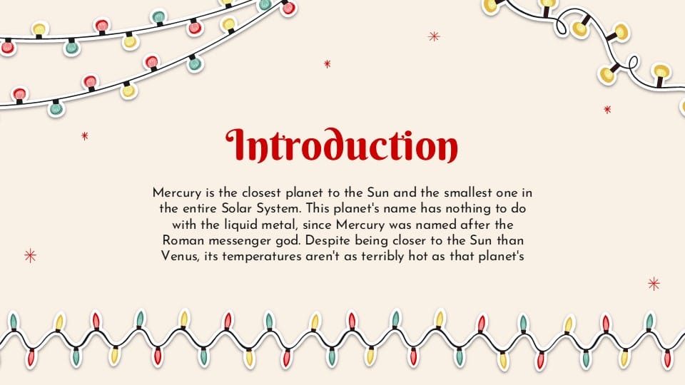 Christmas Lights Minitheme 3