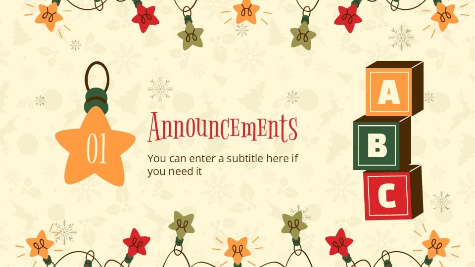 Christmas Toys Newsletter 4