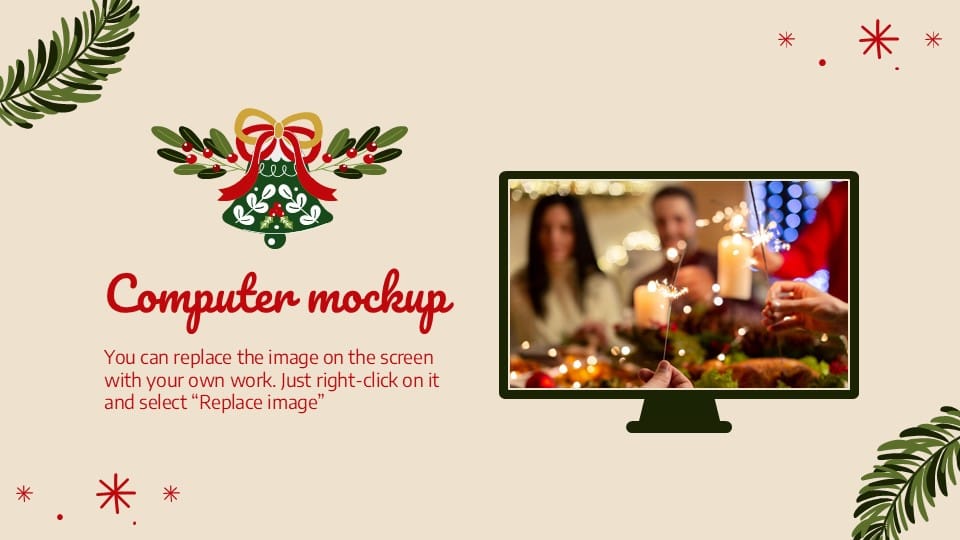 Christmas Wishlist PowerPoint Template 19