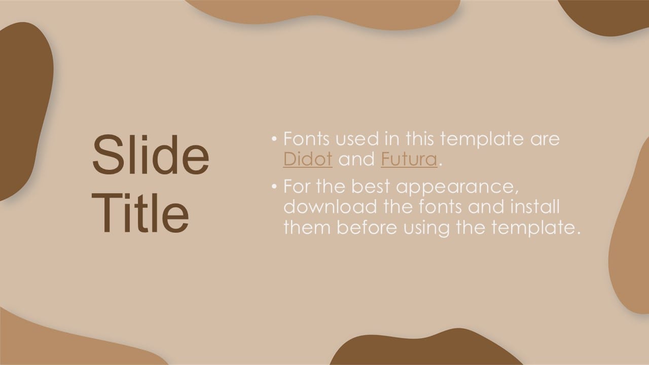 Coffee Shop PowerPoint Template 4