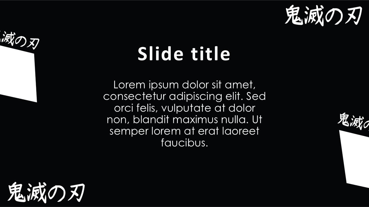 Demon Slayer PowerPoint Template 2