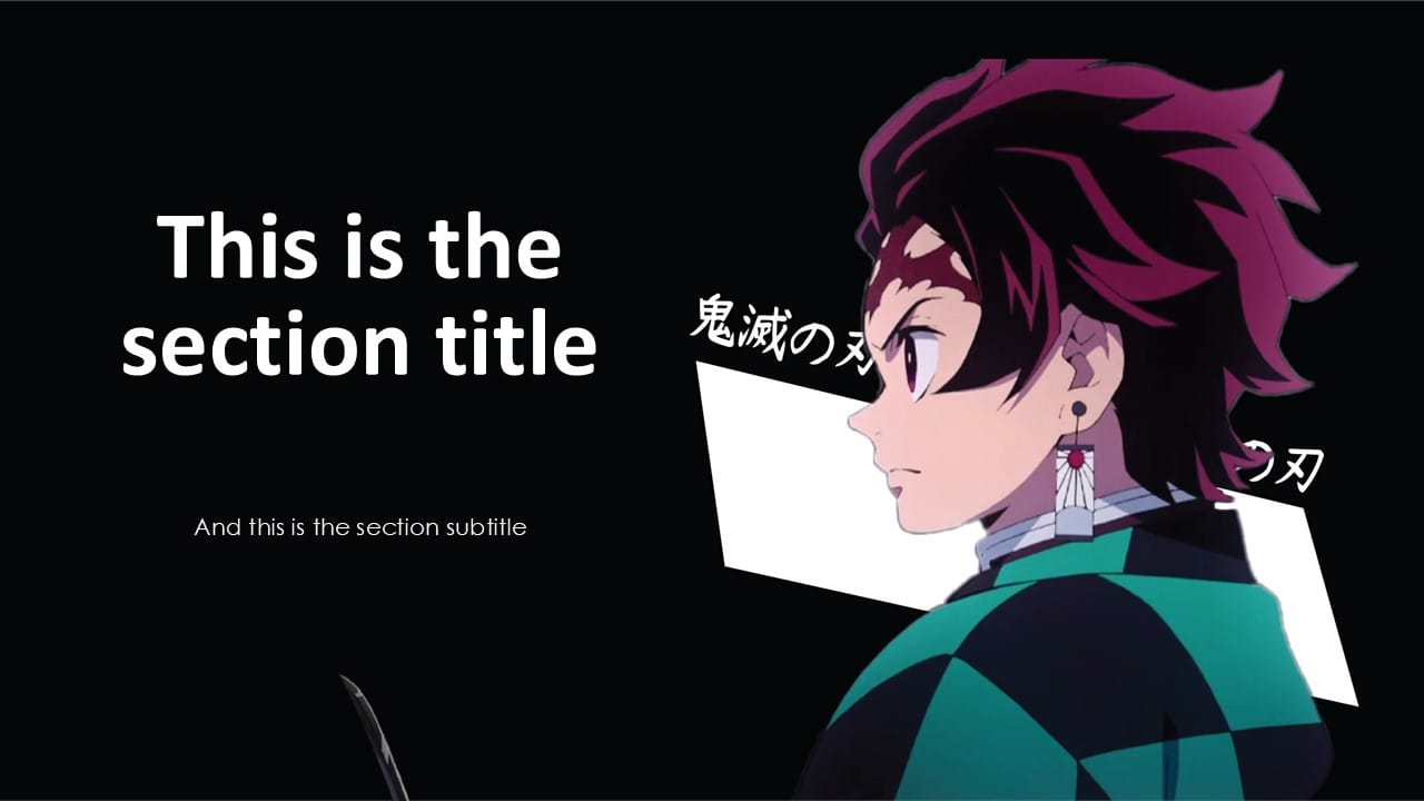Demon Slayer PowerPoint Template 4