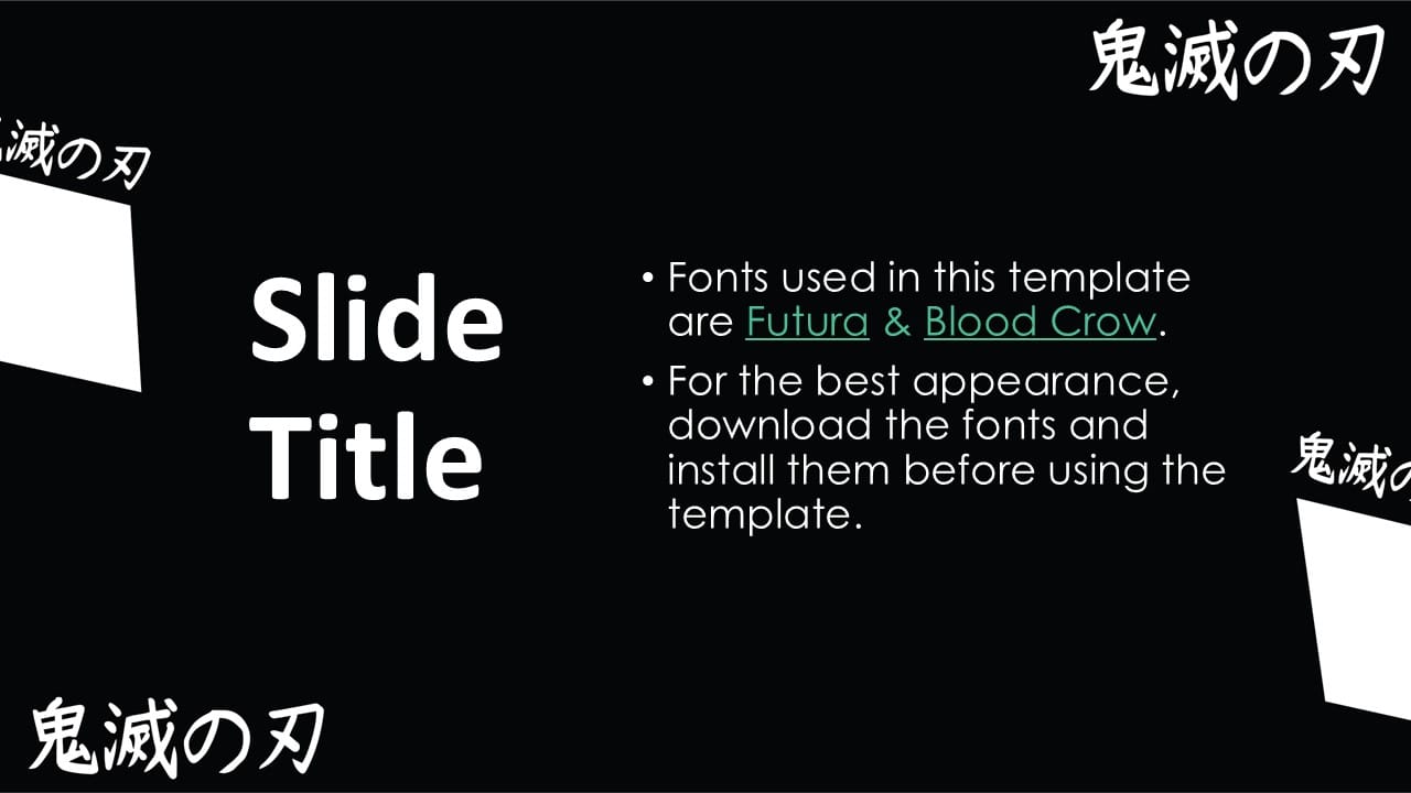 Demon Slayer PowerPoint Template 7