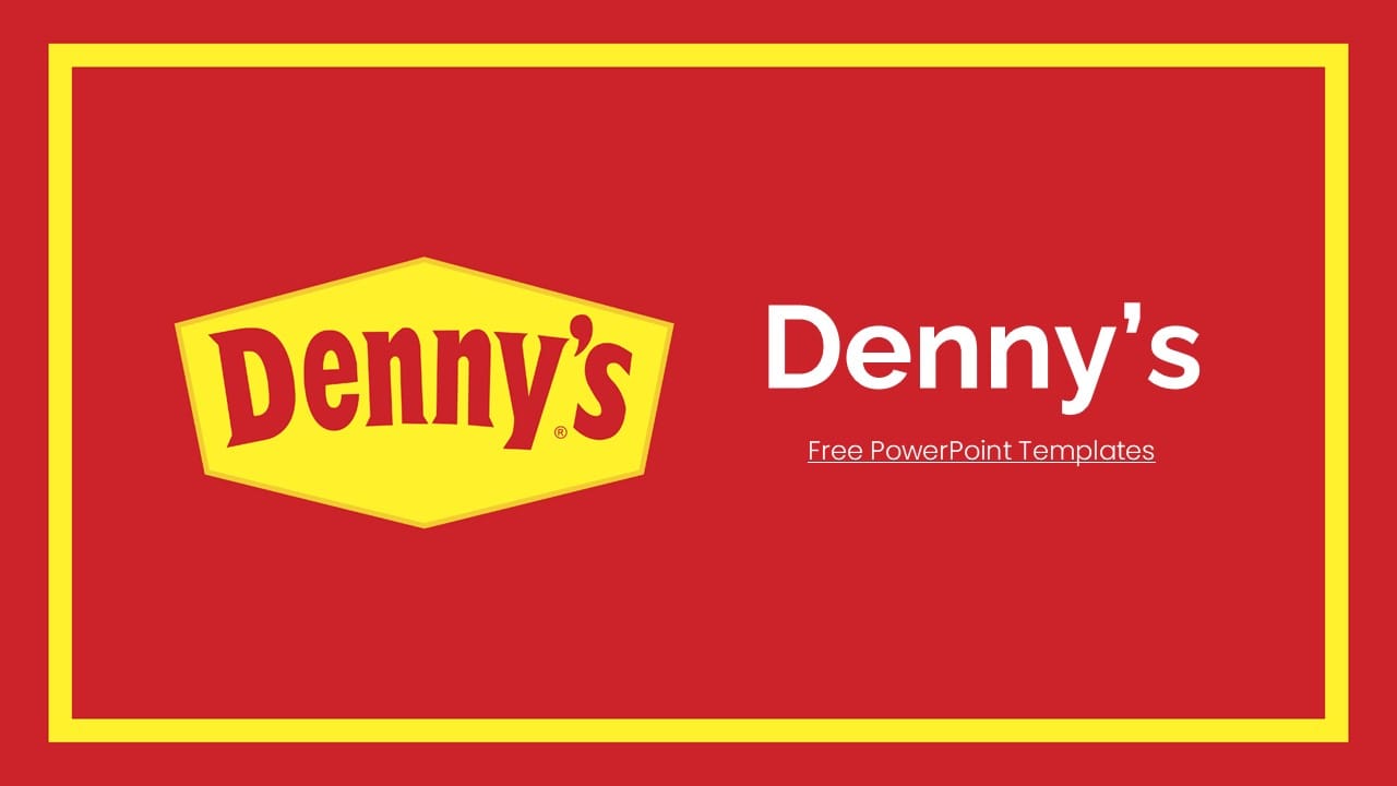 Denny’s PowerPoint Template 1