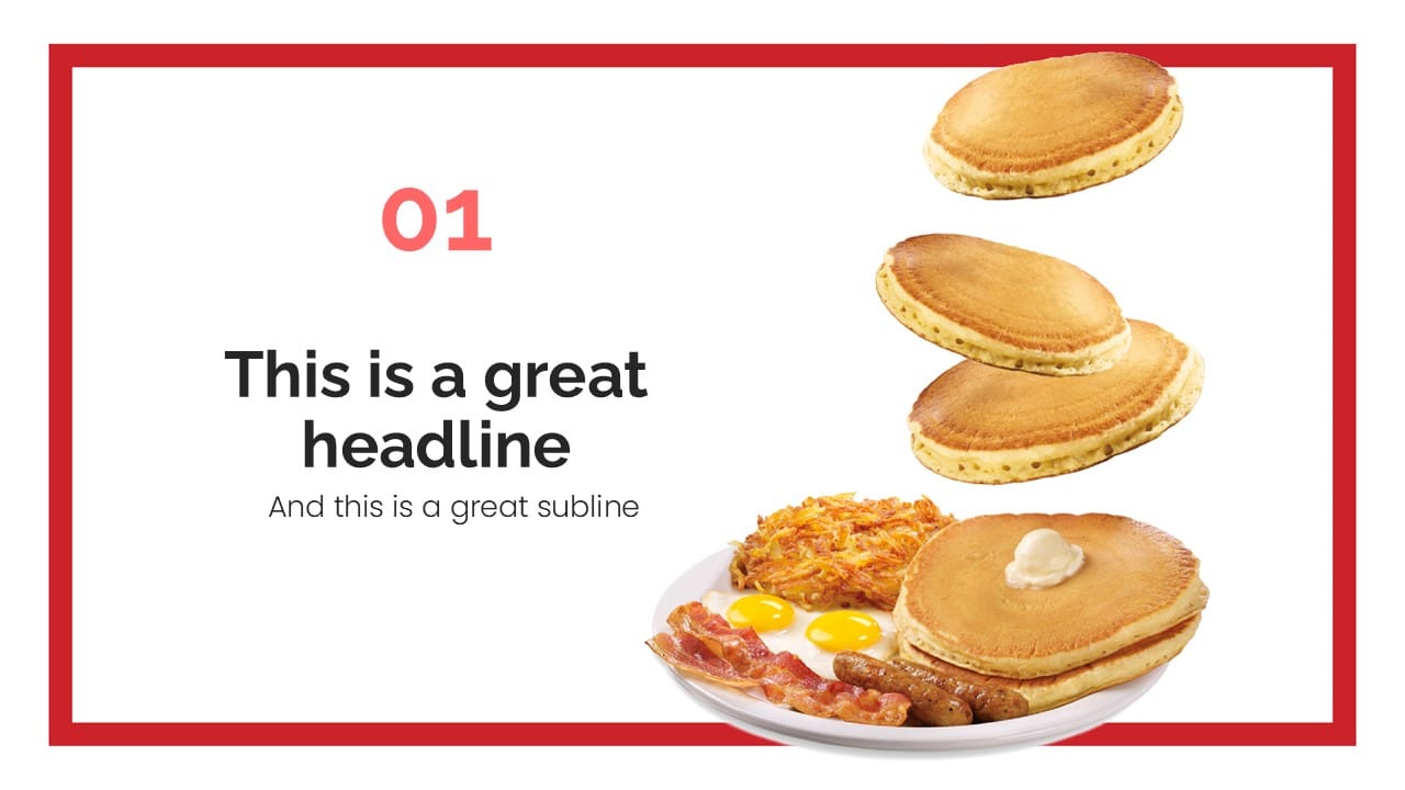 Denny’s PowerPoint Template 4