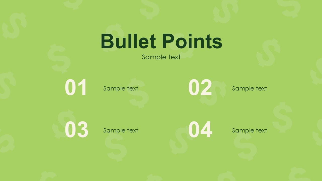 Dollar PowerPoint Template 8