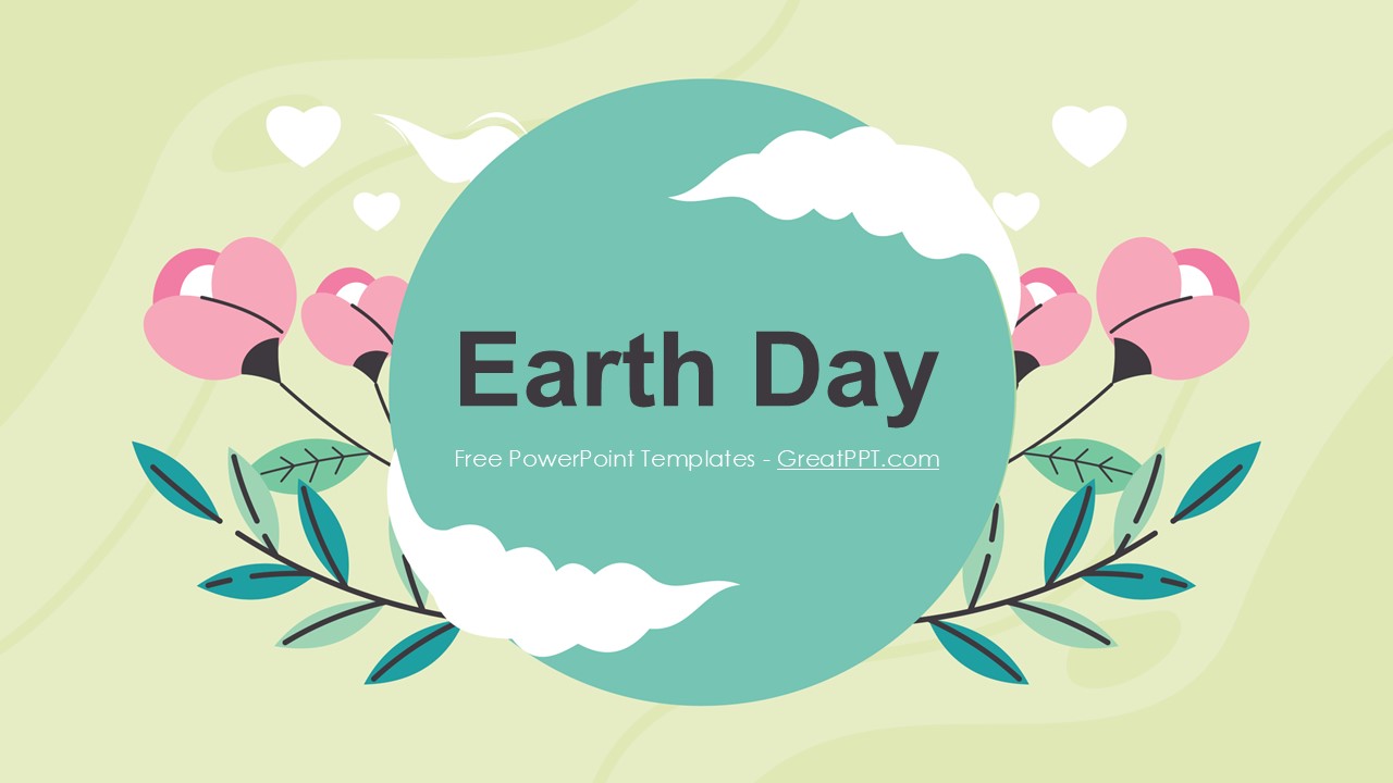 Earth's Day PowerPoint Template 1