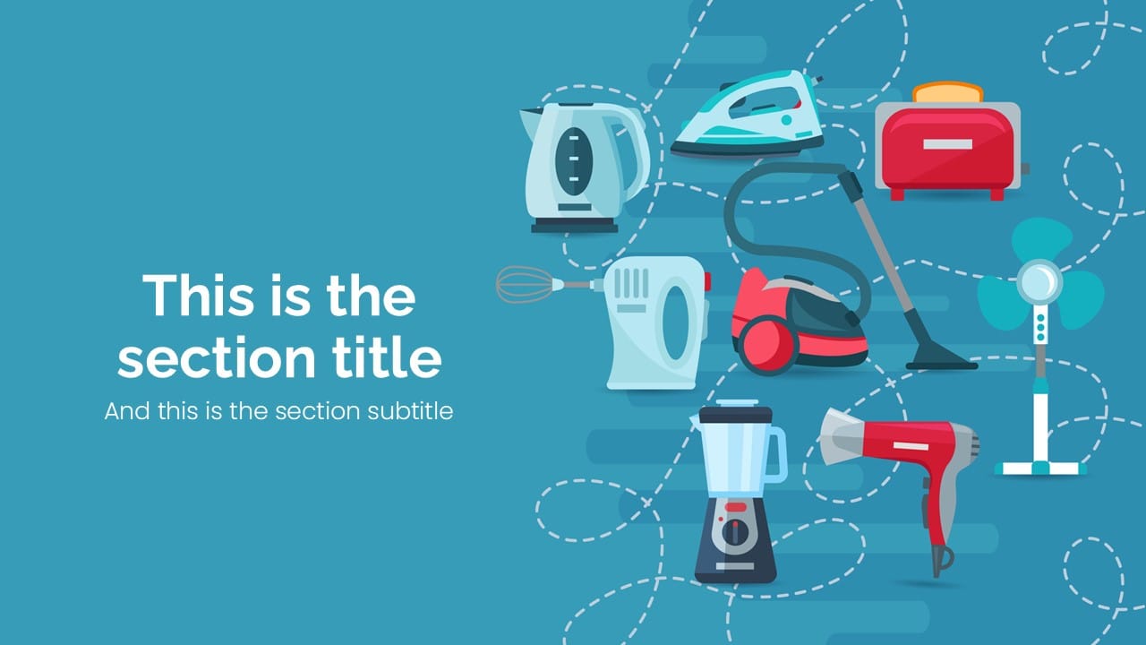 Electronics PowerPoint Template 3