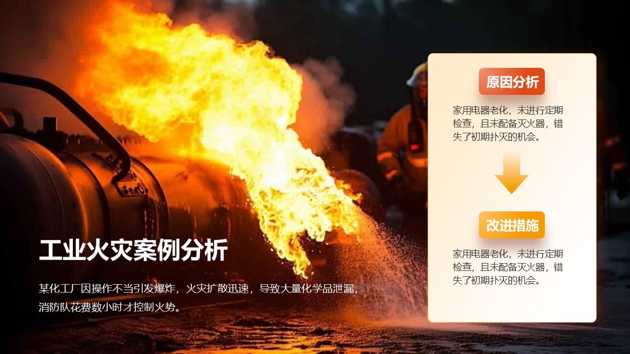 Firefighter PowerPoint Template 17
