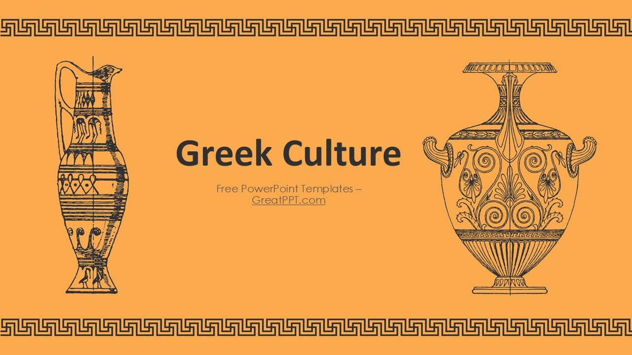 Greek Culture PowerPoint Template 1