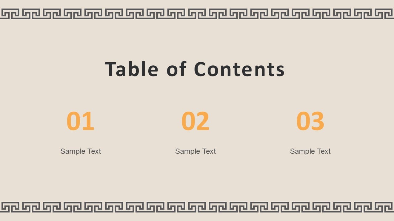 Greek Culture PowerPoint Template 3