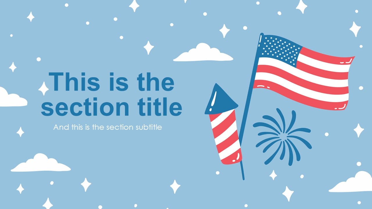 Independence Day PowerPoint Template 4