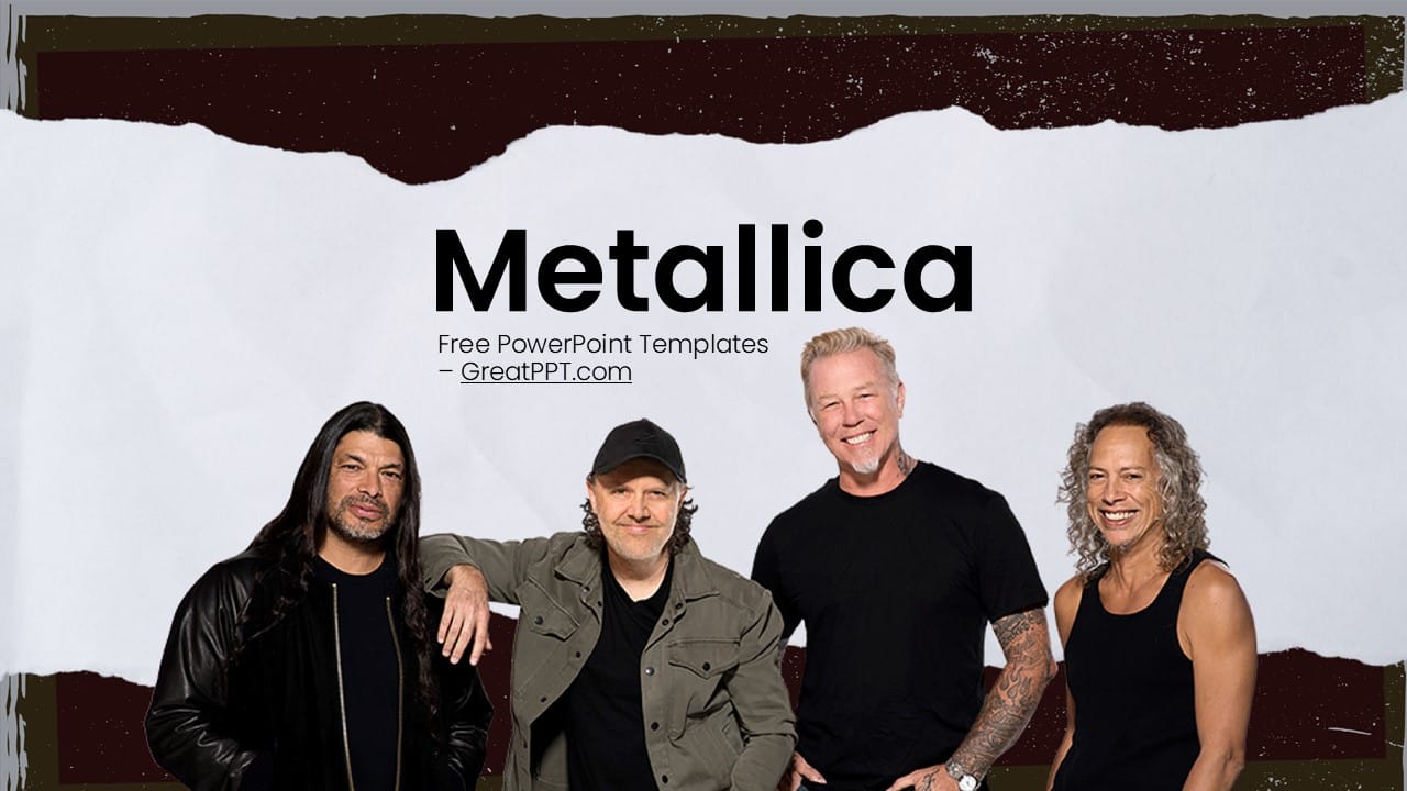 Metallica PowerPoint Template 1