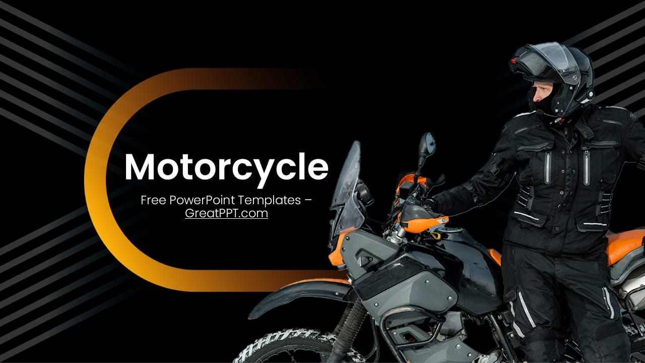Motorcycle PowerPoint Template 1