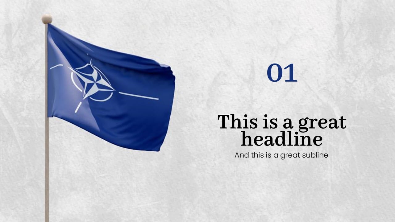 NATO PowerPoint Template 4