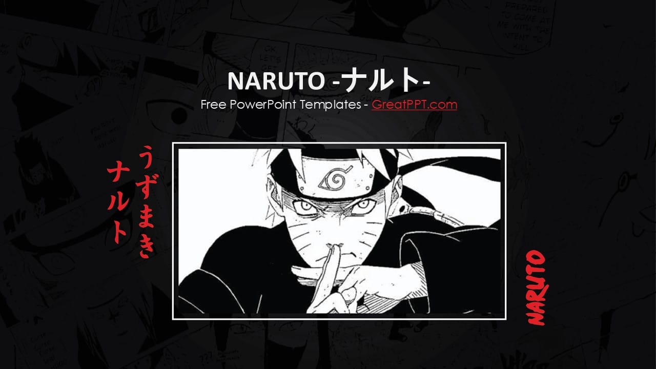 Naruto PowerPoint Template 1