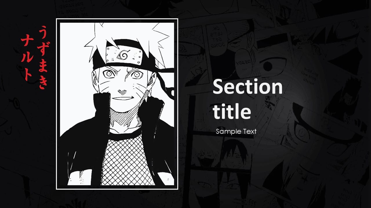 Naruto PowerPoint Template 2