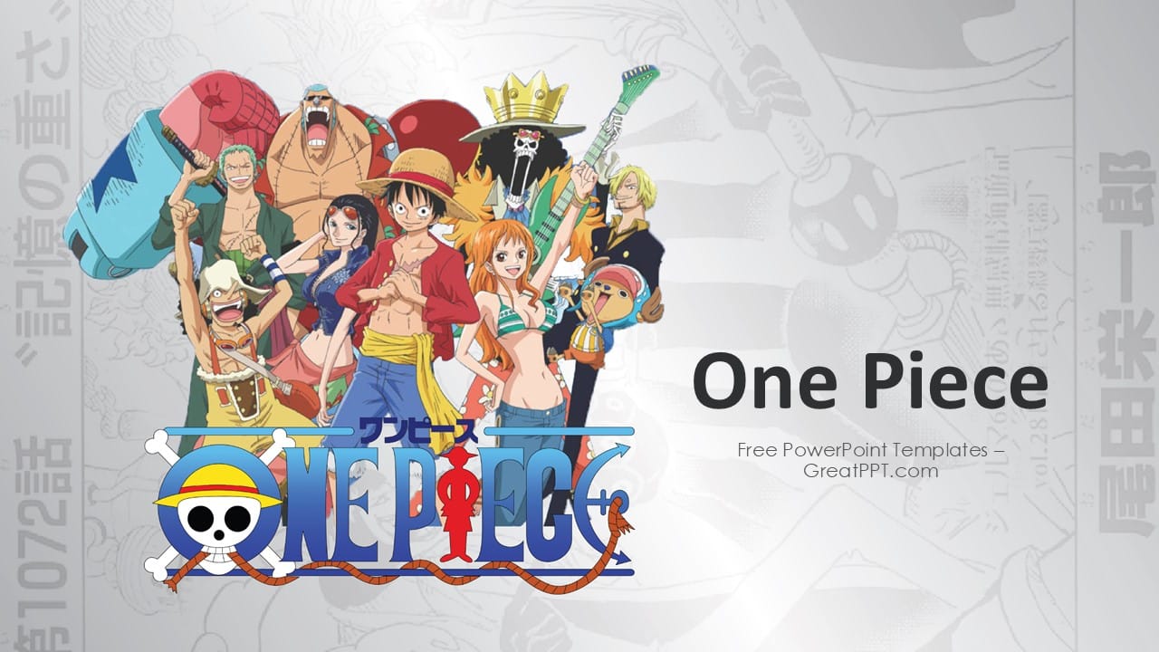 One Piece PowerPoint Template 1