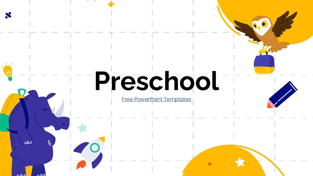 Preschool PowerPoint Template 1
