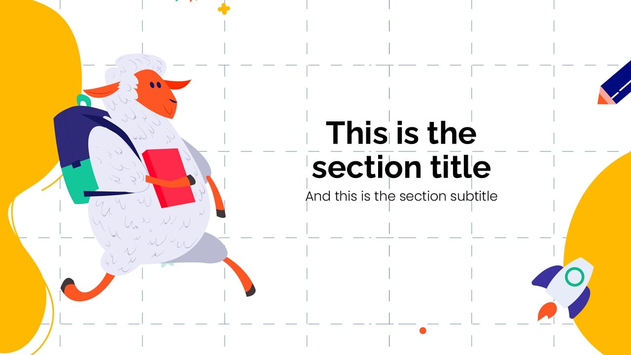 Preschool PowerPoint Template 3