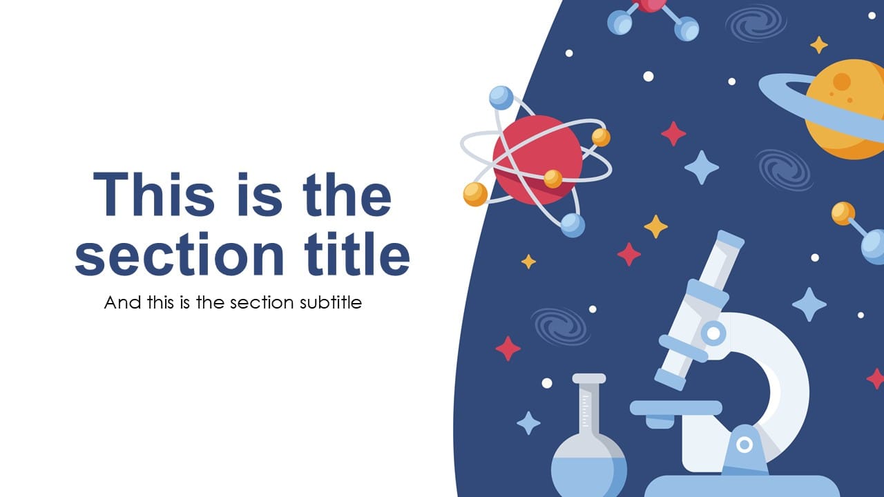 Science Fair PowerPoint Template 4