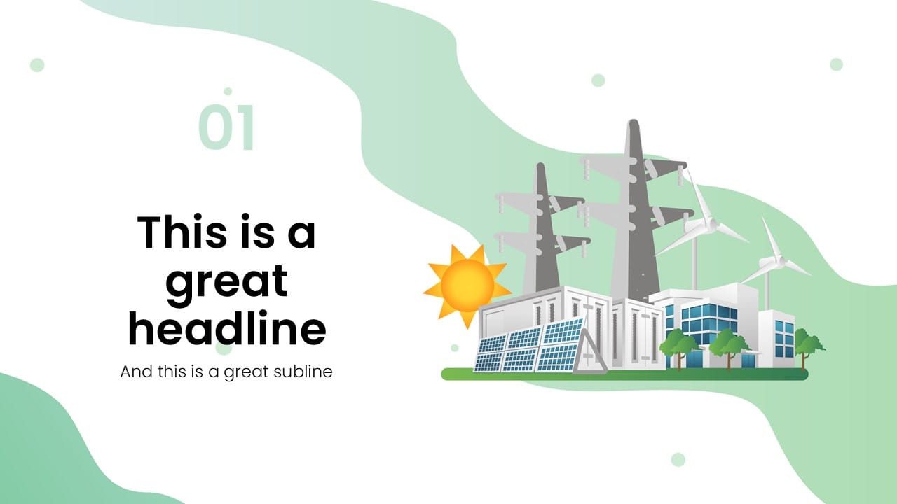 Solar Panels PowerPoint Template 4