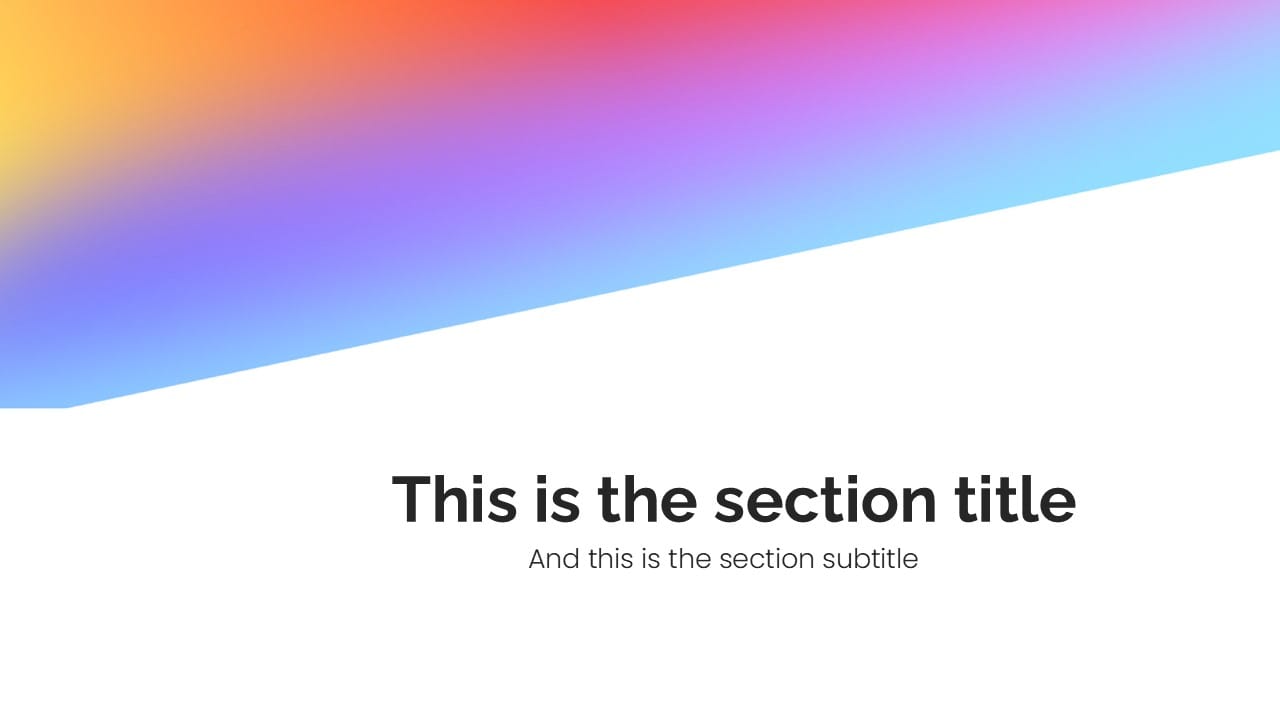Stripe PowerPoint Template 3