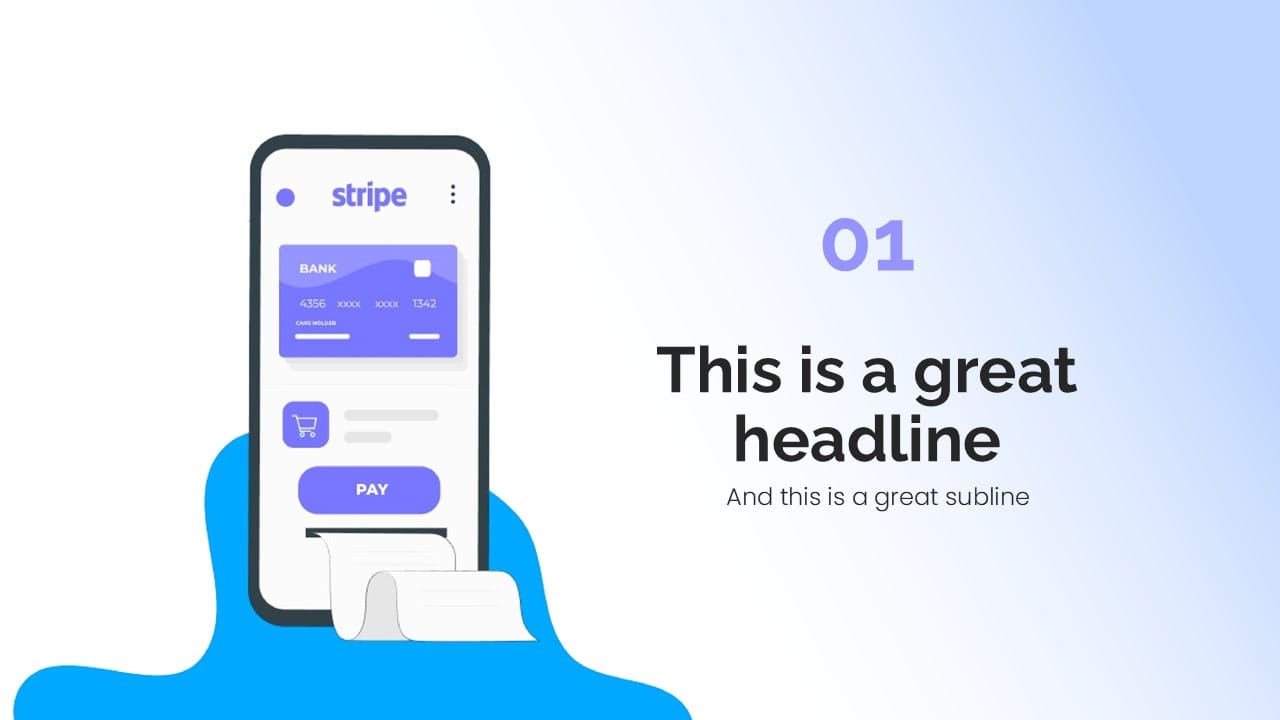Stripe PowerPoint Template 4