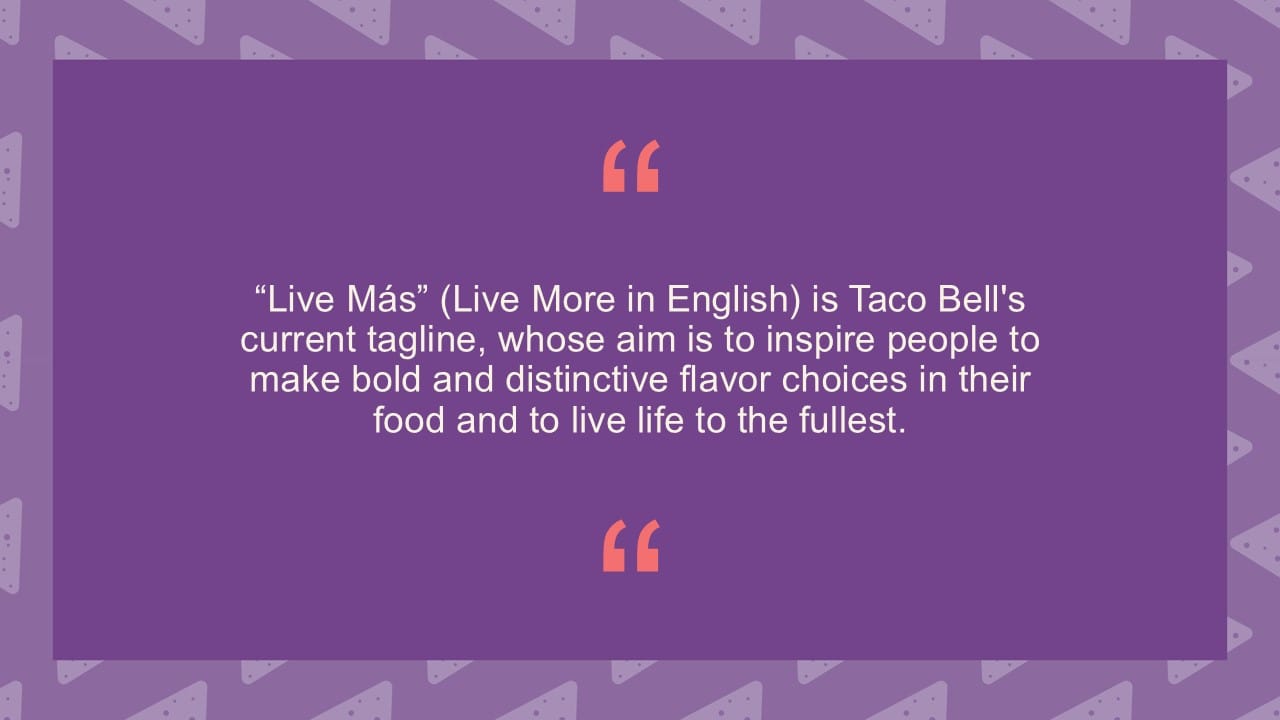 Taco Bell Presentation 4