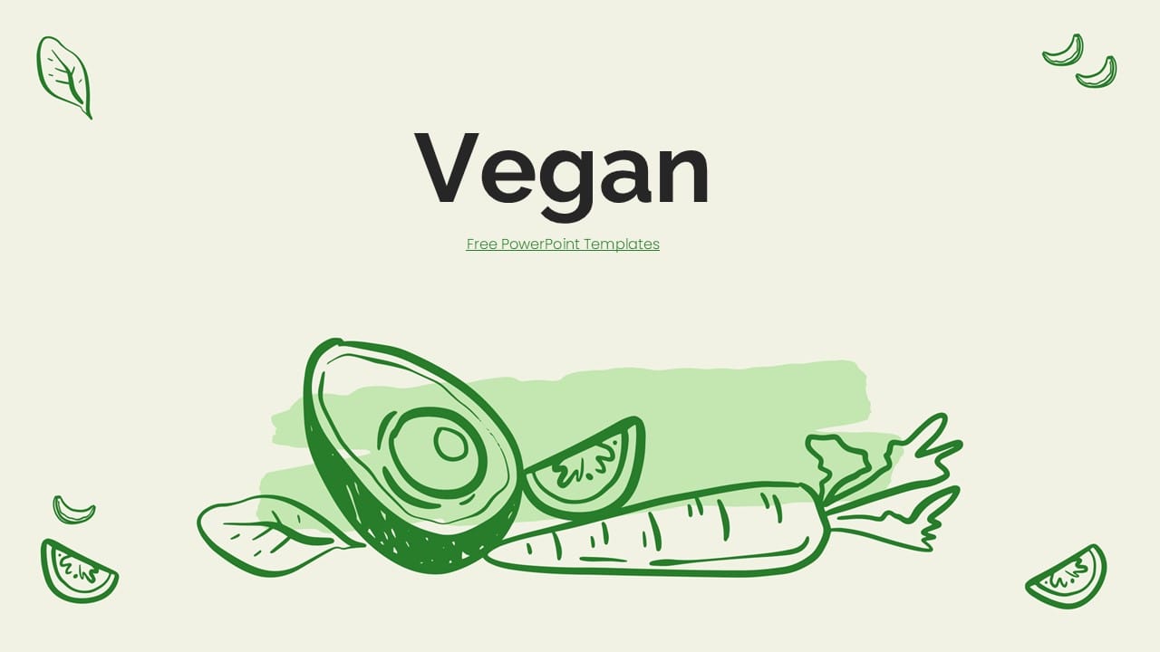 Vegan PowerPoint Template 1