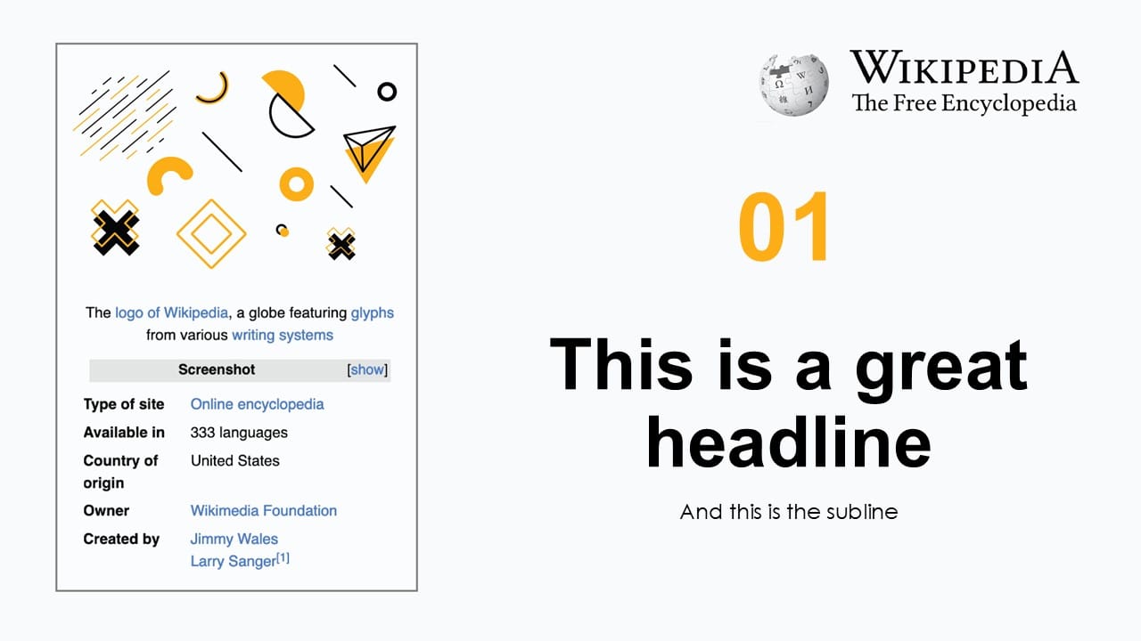 Wikipedia PowerPoint Template 5