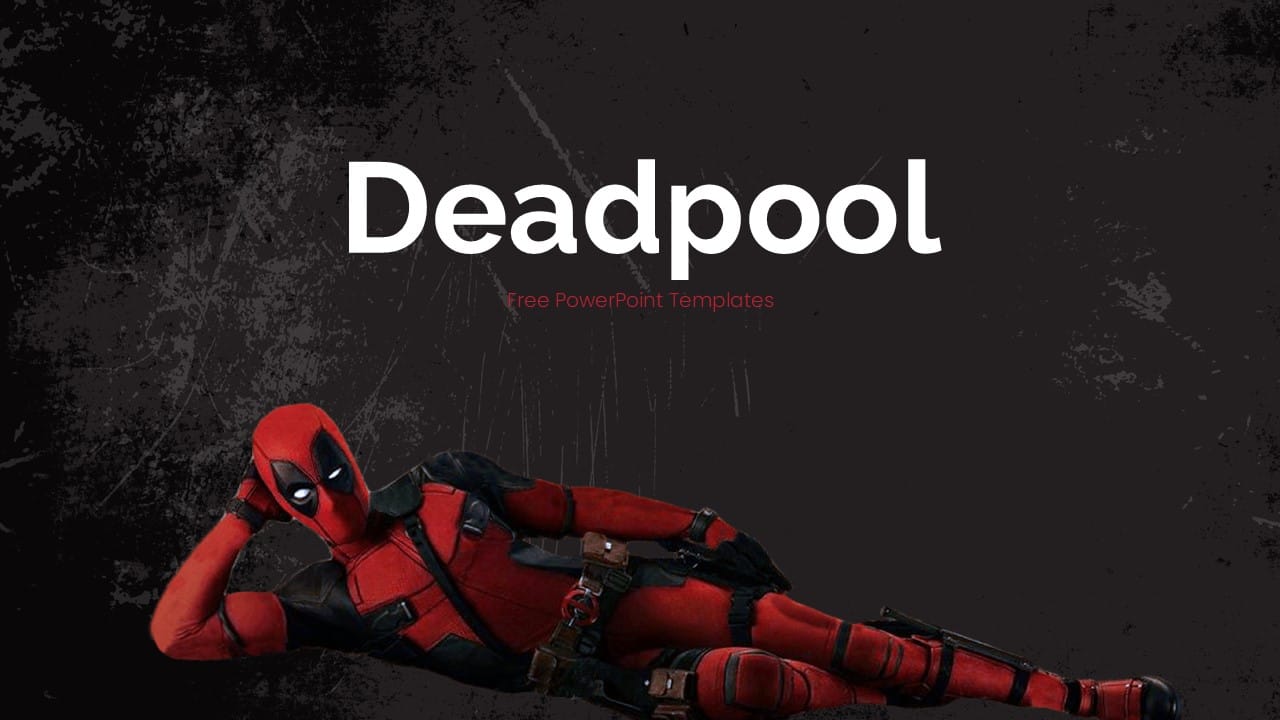 Deadpool PowerPoint Template