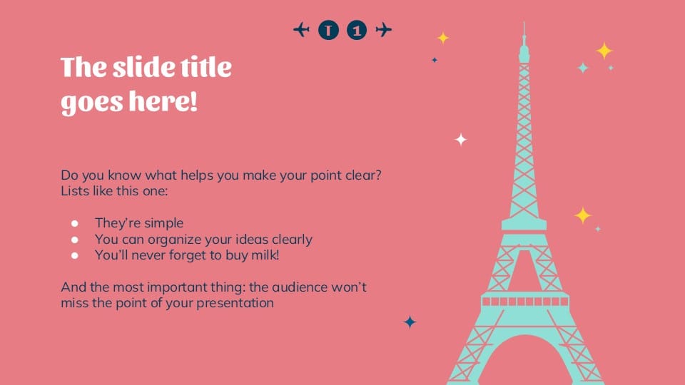 Colorful Skyline PowerPoint Template 9