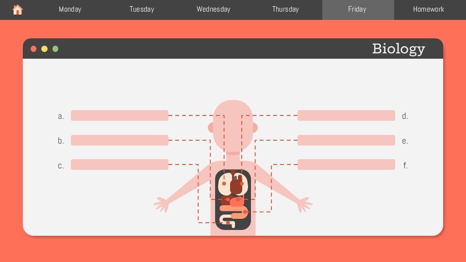 OS Weekly Planner PowerPoint Template for Teachers 24