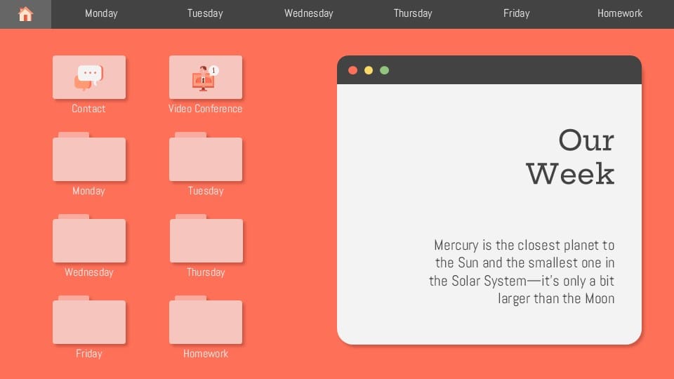 OS Weekly Planner PowerPoint Template for Teachers 5