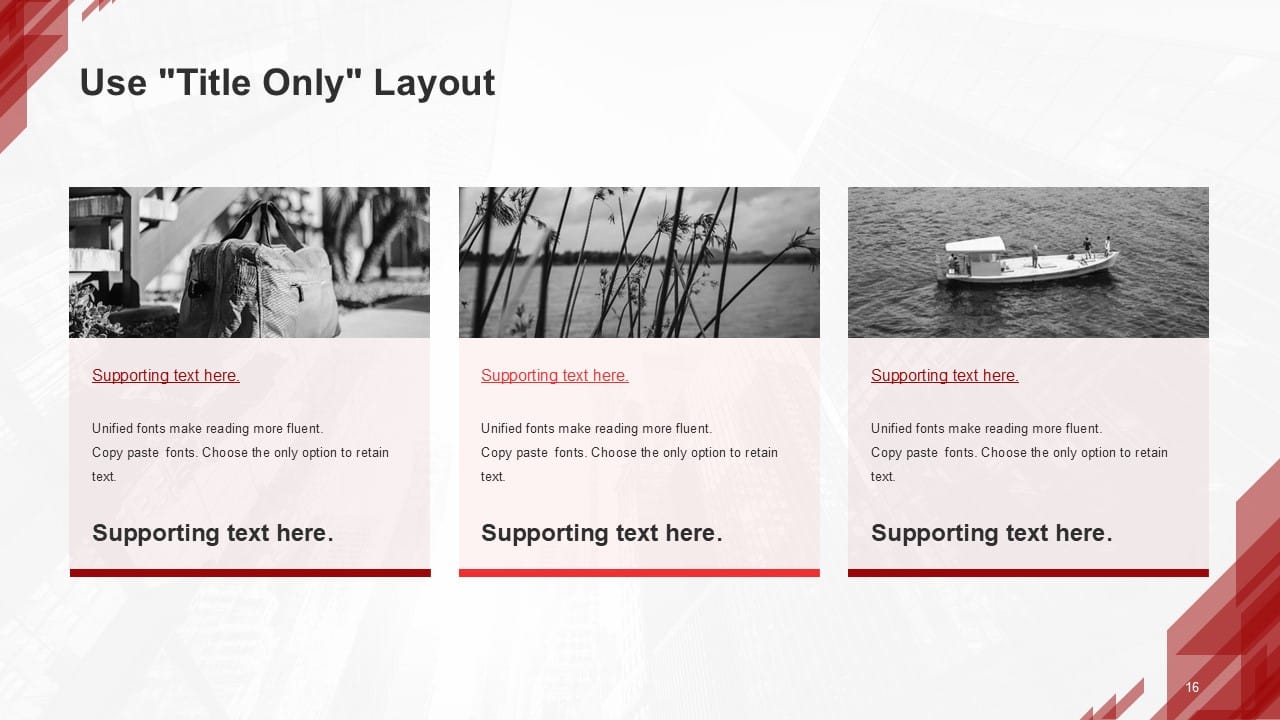 Red Academic Report PowerPoint Template 16