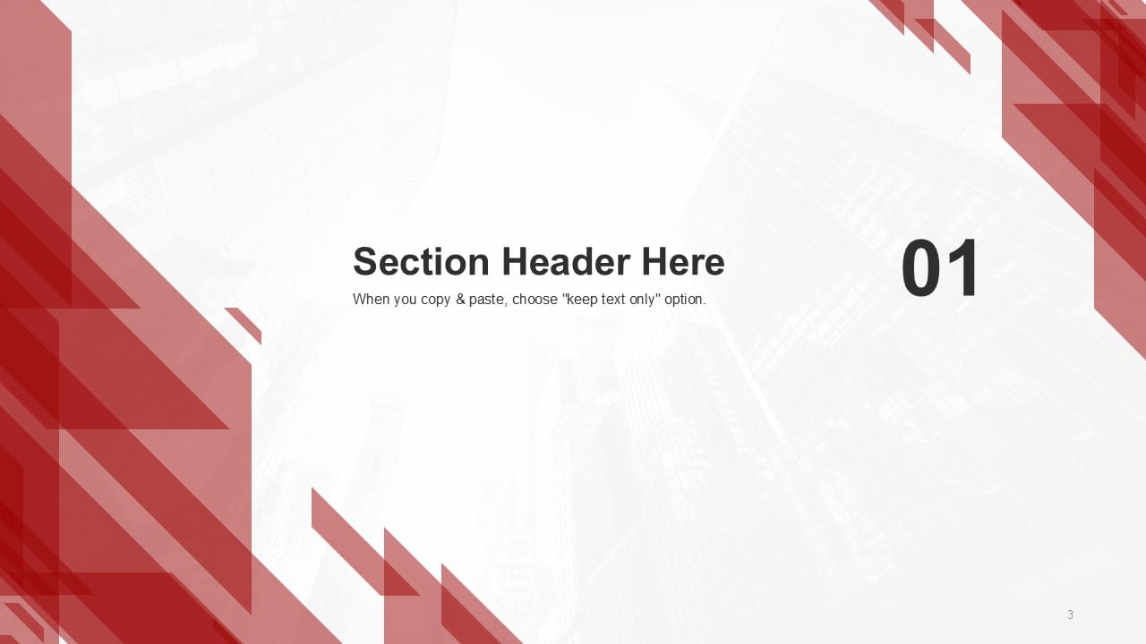 Red Academic Report PowerPoint Template 3