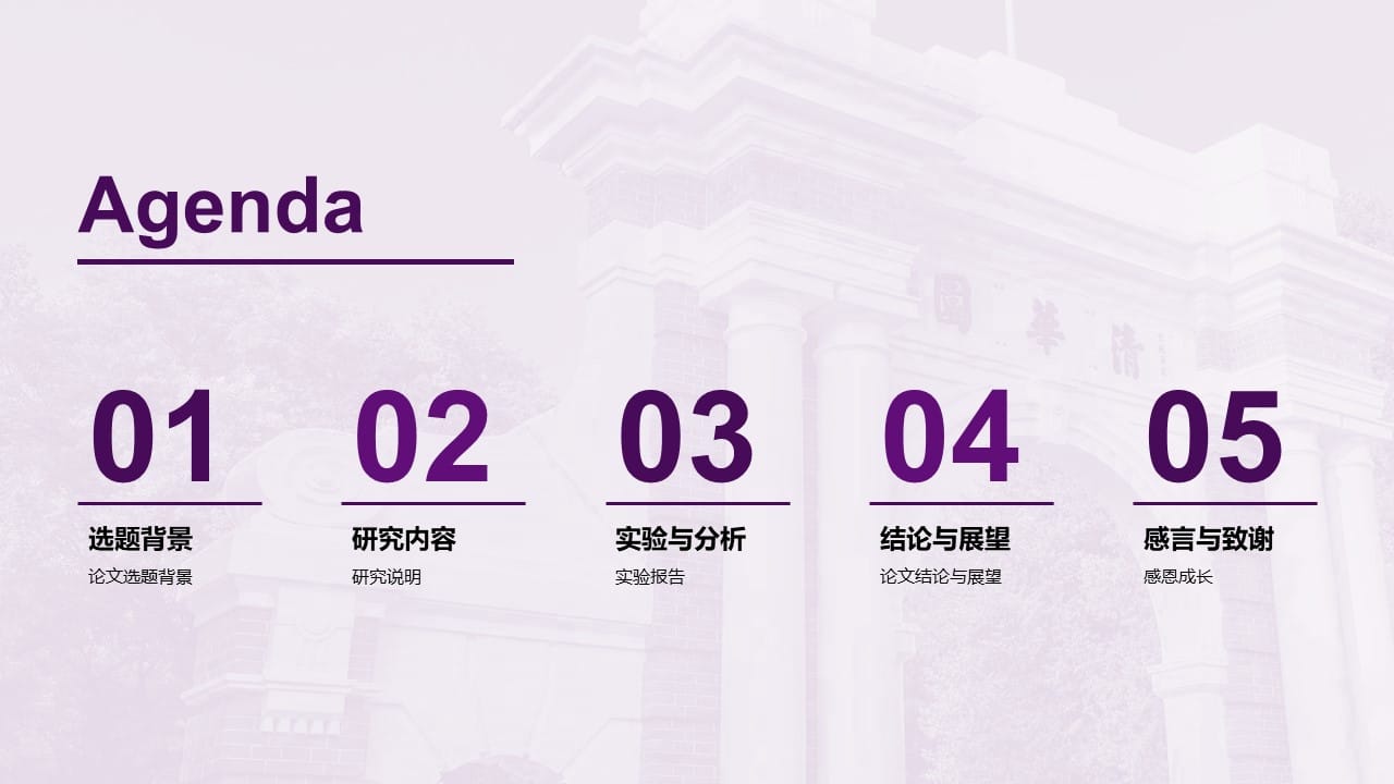 Tsinghua University Thesis Defense 2