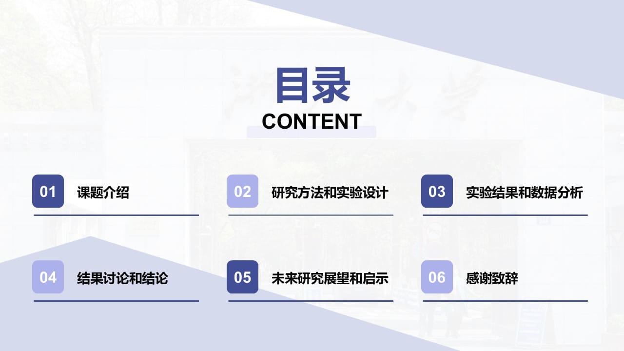 Zhejiang University Thesis Defense PowerPoint Template 2