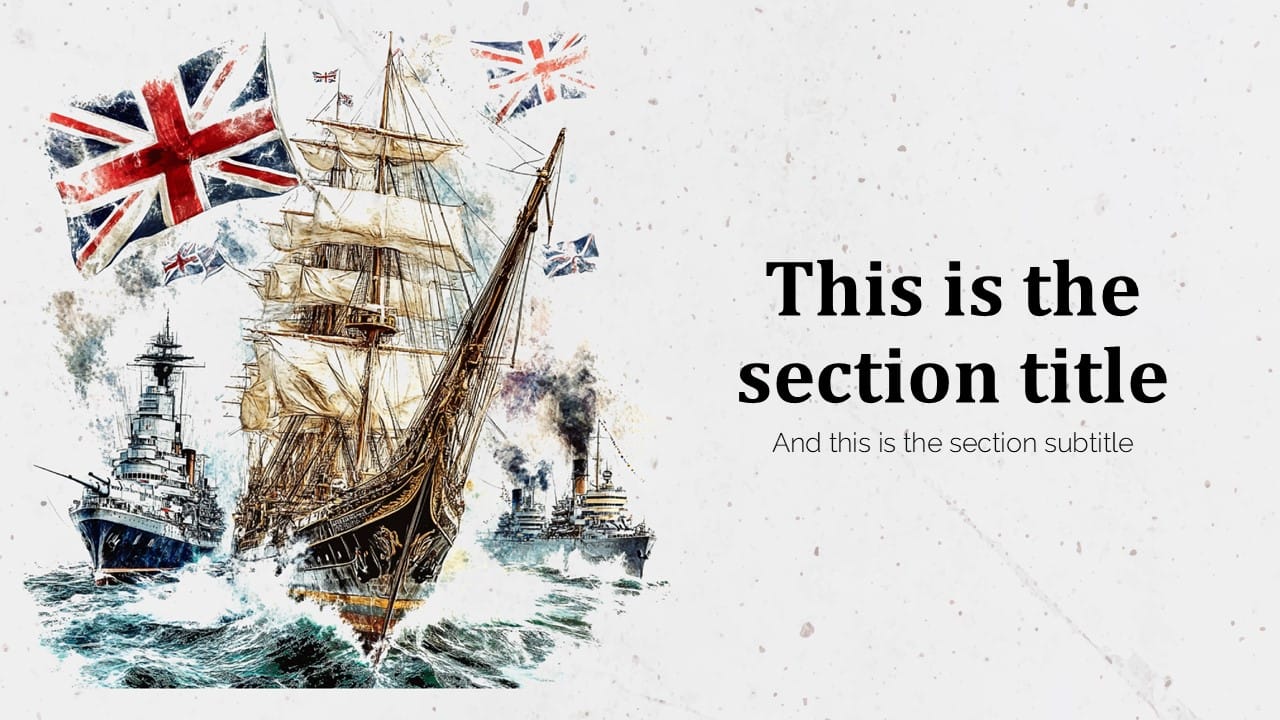 British Empire PowerPoint Template 3