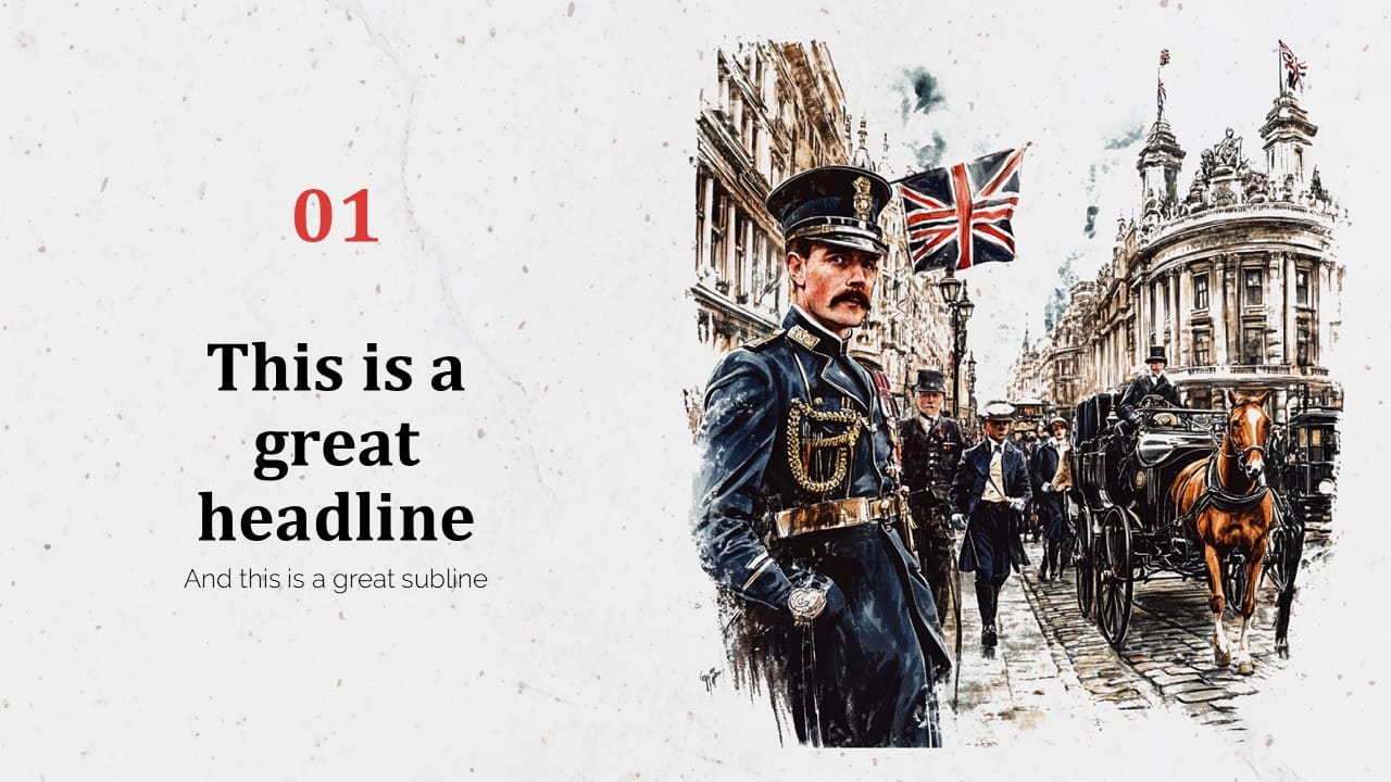 British Empire PowerPoint Template 4