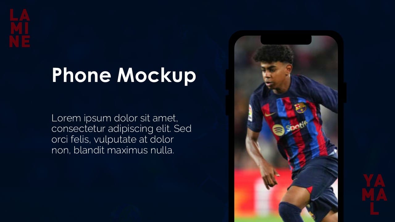 Lamine Yamal PowerPoint Template 10